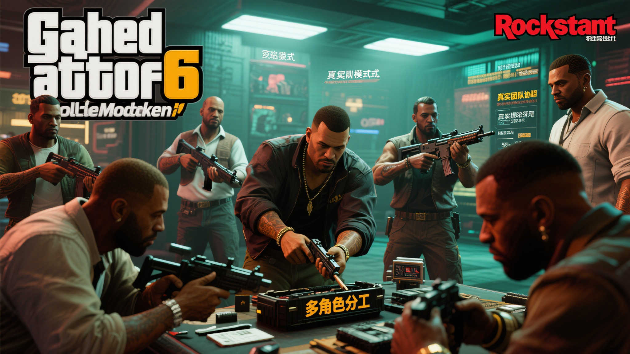 《GTA6》预告解析：团队抢劫玩法与夜生活细节全面升级！